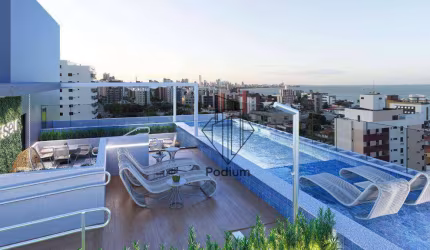 Apartamentos com excelente localização a 350m da praia de Manaíra - AP1835