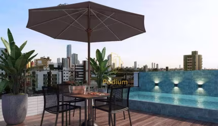 Cobertura Duplex com piscina e área privativa nas proximidades de restaurante, shopping, colégio e supermercados no bairro do Bancários - CO0071