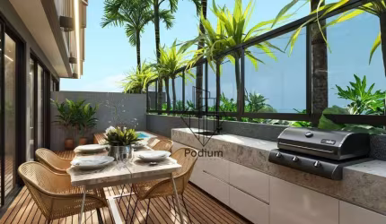Flats térreo com jacuzzi privativa a beira mar da praia de Intermares - FL0365