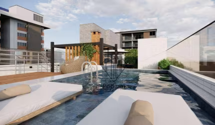 Flats Studio térreo com área privativa  a 200m da praia do Bessa / Jardim Oceania - FL0471