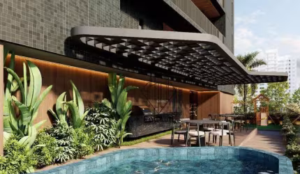 Apartamentos com varanda / sacada a aproximadamente 350m da praia de Cabo Branco -AP2238