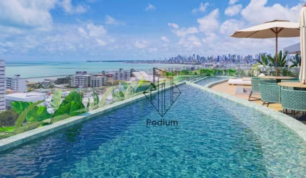 Apartamentos com varanda / sacada gourmet a aproximadamente 430m da praia do Bessa -  AP2244