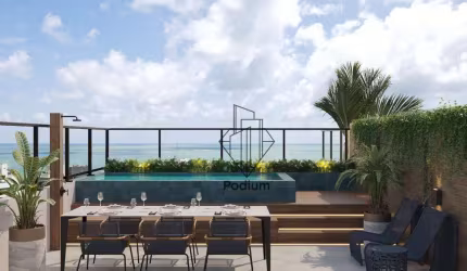 Cobertura Duplex com varanda / sacada gourmet e piscina privativa a 200m da praia de Camboinha / Cabedelo - CO0207