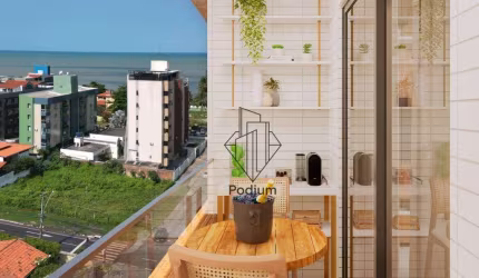 Flats Studio com varanda / sacada a 200m da praia do Bessa / Jardim Oceania - FL0477