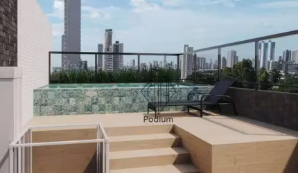 Cobertura Duplex  com jacuzzi privativa e elevador  à 240m da praia do Bessa - CO0310
