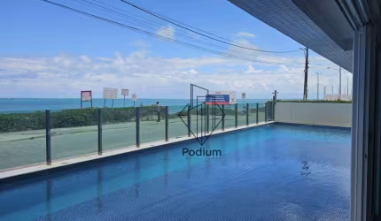 Apartamento de Porteira fechada  á beira mar  com varanda/sacada em Formosa/Cabedelo- AP2518