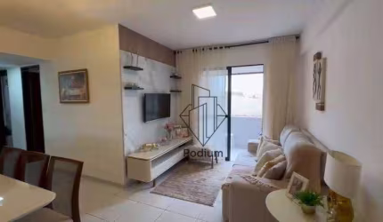 Apartamento com varanda ampla, móveis planejados e excelente localização no Aeroclube -  AP2547