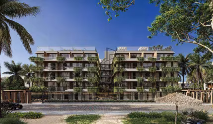 Flats Studio na cobertura Duplex com área privativa e vista à beira mar da praia de Poço - FL0749