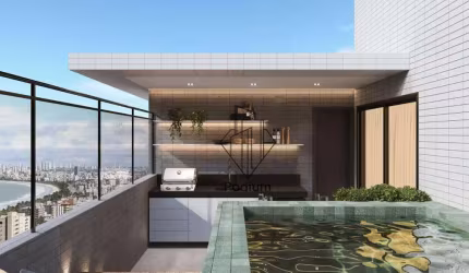 Coberturas Duplex com piscina privativa aproximadamente á 300m da praia de Intermares - CO0325