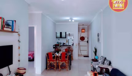 Apartamento à venda, 72 m² por R$ 460.000,00 - Canto do Forte - Praia Grande/SP