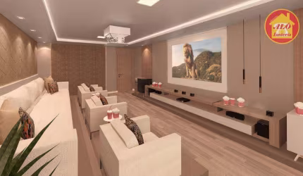 Apartamento à venda, 80 m² por R$ 390.000,00 - Ocian - Praia Grande/SP