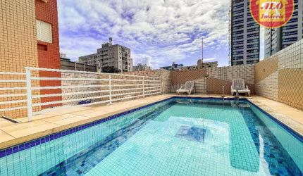 Apartamento com 3 dormitórios à venda, 78 m² por R$ 590.000,00 - Canto do Forte - Praia Grande/SP