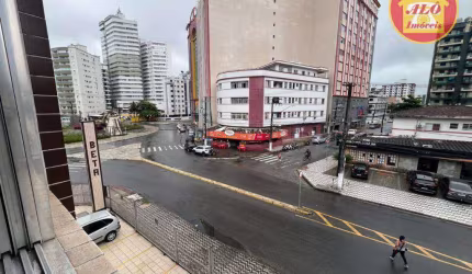 Apartamento com 1 quarto à venda, 40 m² por R$ 235.000 - Boqueirão - Praia Grande/SP