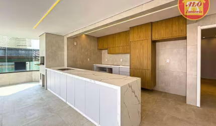 Cobertura com 3 quartos à venda, 232 m² por R$ 1.480.000 - Tupi - Praia Grande/SP