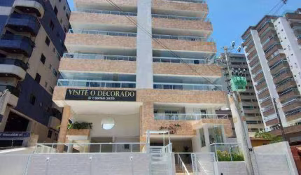 Apartamento com 2 quartos  à venda, 67 m² por R$ 420.000 - Vila Caiçara - Praia Grande/SP
