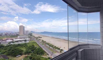 Apartamento com 2 quartos  à venda, 67 m² por R$ 430.000 - Maracanã - Praia Grande/SP