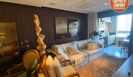 Apartamento com 3 quartos  à venda, 127 m² por R$ 920.000 - Boqueirão - Praia Grande/SP