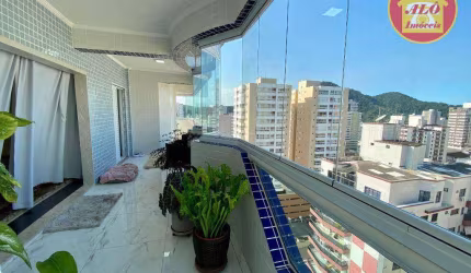 Apartamento com 3 quartos à venda, 315 m² por R$ 3.000.000 - Canto do Forte - Praia Grande/SP