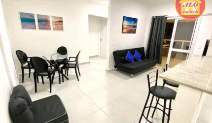 Apartamento com 2 quartos à venda, 70 m² por R$ 500.000 - Vila Guilhermina - Praia Grande/SP
