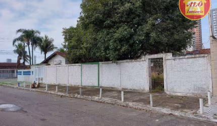 Terreno à venda, 374 m² por R$ 650.000,00 - Maracanã - Praia Grande/SP