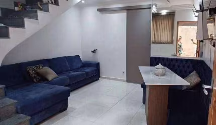 Sobrado com 2 quartos  à venda, 65 m² por R$ 310.000 - Parque São Vicente - São Vicente/SP