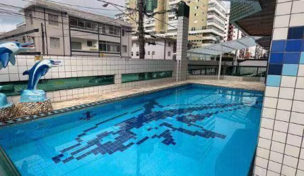 Apartamento com 2 quartos à venda, 98 m² por R$ 530.000 - Canto do Forte - Praia Grande/SP