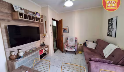 Apartamento com 1 quarto à venda, 45 m² por R$ 305.000 - Tupi - Praia Grande/SP