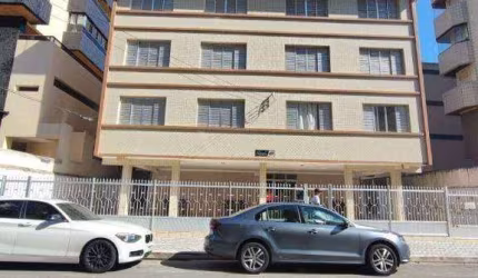 Apartamento com 1 quarto  à venda, 49 m² por R$ 265.000 - Canto do Forte - Praia Grande/SP