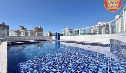 Apartamento com 1 quarto - 300 metros da praia -  à venda, 50 m² por R$ 330.000 - Caiçara - Praia Grande/SP
