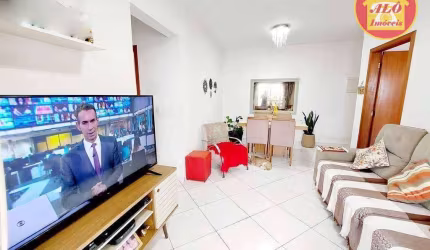 Apartamento com 2 quartos à venda, 84 m² por R$ 490.000 - Aviação - Praia Grande/SP