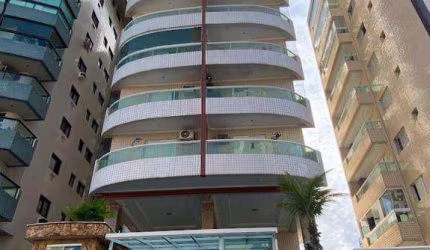 Apartamento pronto com 1 quarto à venda, 52 m² por R$ 310.000 - Vila Guilhermina - Praia Grande/SP