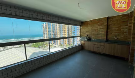 Apartamento com 3 quartos - vista para o mar - à venda, 126 m² por R$ 1.250.000 - Aviação - Praia Grande/SP