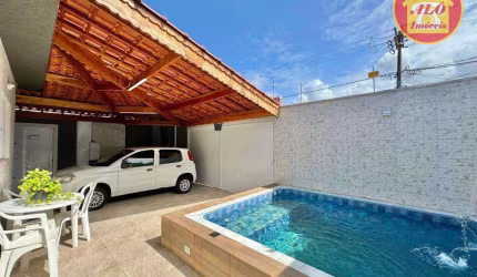 Casa com 3 quartos à venda por R$ 950.000 - Tupi - Praia Grande/SP