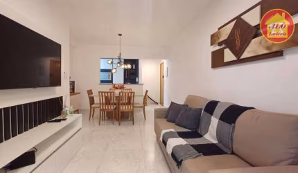 Apartamento mobiliado com 2 quartos à venda, 80 m² por R$ 611.000 - Caiara - Praia Grande/SP