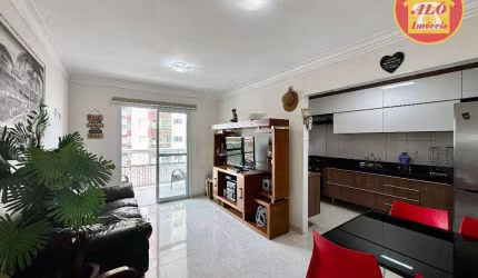 Apartamento com 2 quartos à venda, 85 m² por R$ 669.000 - Caiçara - Praia Grande/SP