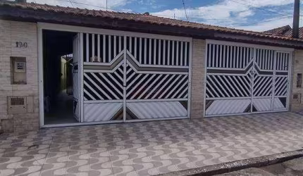 Casa geminada com 3 quartos à venda, 71 m² por R$ 430.000 - Maracanã - Praia Grande/SP