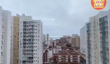 Apartamento com 2 quartos para alugar, 59 m² por R$ 3.200/mês - Ocian - Praia Grande/SP