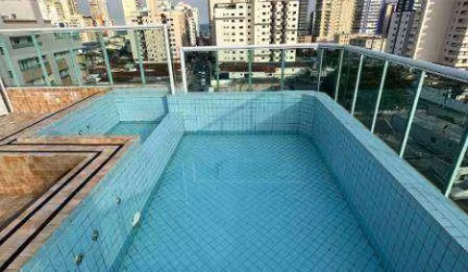 Apartamento com 1 quarto à venda, 38 m² por R$ 266.000 - Aviação - Praia Grande/SP