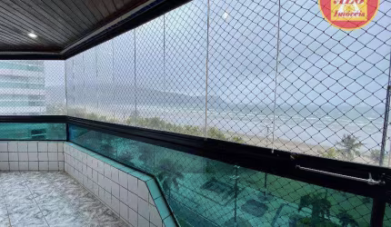 Apartamento frente mar com 3 quartos à venda, 187 m² por R$ 1.550.000 - Canto do Forte - Praia Grande/SP