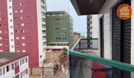 Apartamento com 3 dormitórios à venda, 90 m² por R$ 420.000,00 - Ocian - Praia Grande/SP