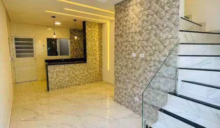 Sobrado com 2 dormitórios à venda, 40 m² por R$ 335.000,00 - Ocian - Praia Grande/SP