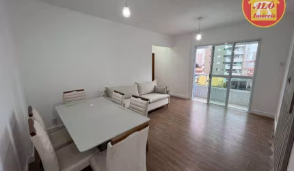 Apartamento com 2 quartos à venda, 86 m² por R$ 495.000 - Vila Guilhermina - Praia Grande/SP