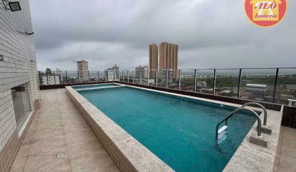 Apartamento novo com 2 quartos à venda, 68 m² por R$ 420.000 - Mirim - Praia Grande/SP