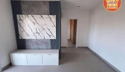 Apartamento com 1 quarto à venda, 43 m² por R$ 365.000 - Aviação - Praia Grande/SP