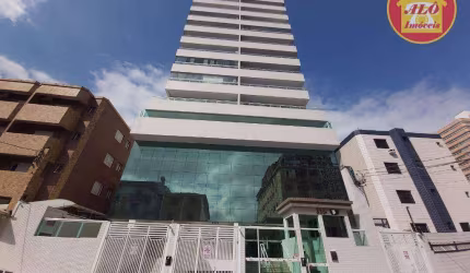 Apartamento com 3 dormitórios para alugar, 121 m² por R$ 7.000/mês - Boqueirão - Praia Grande/SP
