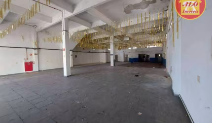 Galpão para alugar, 590 m² por R$ 20.000,00/mês - Guilhermina - Praia Grande/SP