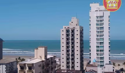 Apartamento com 2 quartos à venda, 107 m² por R$ 430.000 - Vila Guilhermina - Praia Grande/SP