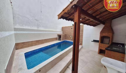 Casa com 3 quartos à venda, 70 m² por R$ 450.000 - Jardim Praia Grande - Mongaguá/SP