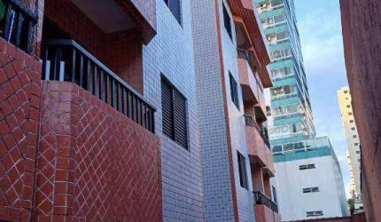 Apartamento com 1 quarto à venda, 50 m² por R$ 280.000 - Canto do Forte - Praia Grande/SP