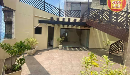 Cobertura com 5 quartos à venda, 205 m² por R$ 1.290.000 - Tupi - Praia Grande/SP